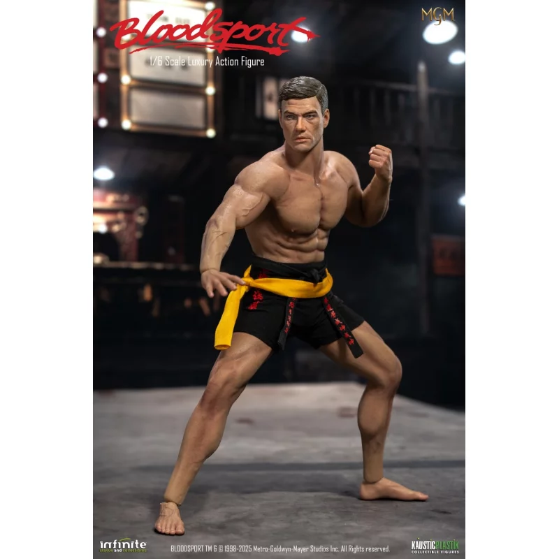 Bloodsport Frank Dux Jean-Claude Van Damme Standard Version Collectible Action Figure 1/6 30cm