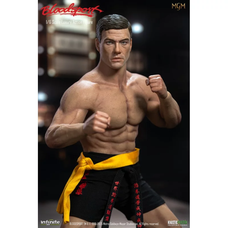 Bloodsport Frank Dux Jean-Claude Van Damme Standard Version Collectible Action Figure 1/6 30cm