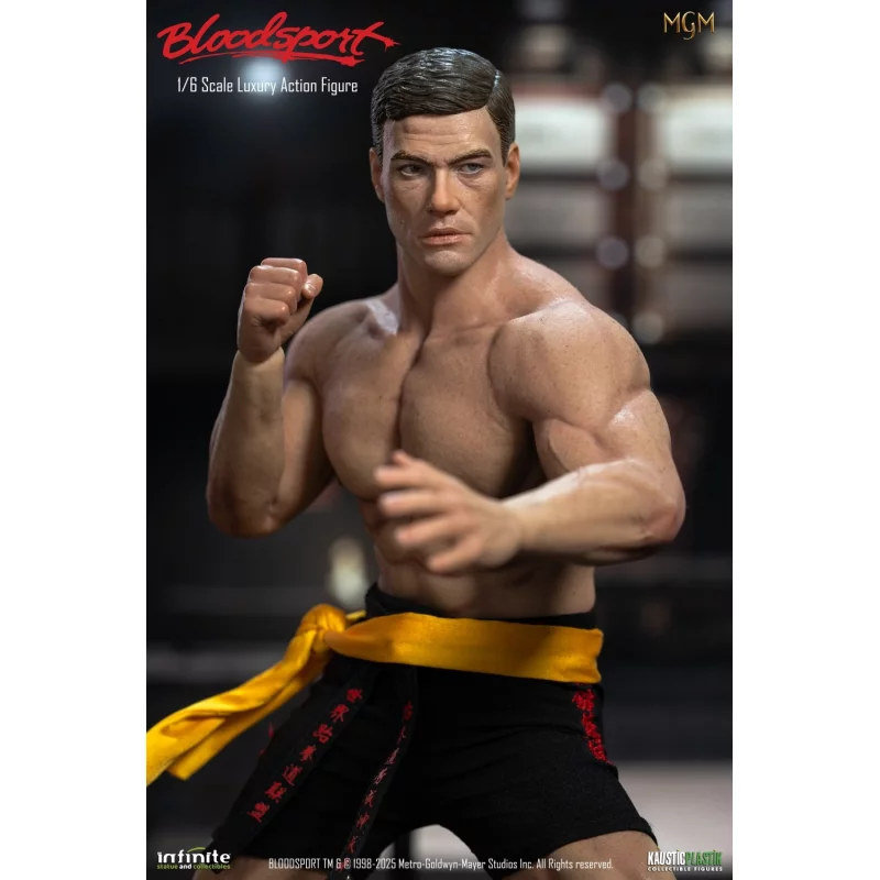 Bloodsport Frank Dux Jean-Claude Van Damme Standard Version Collectible Action Figure 1/6 30cm