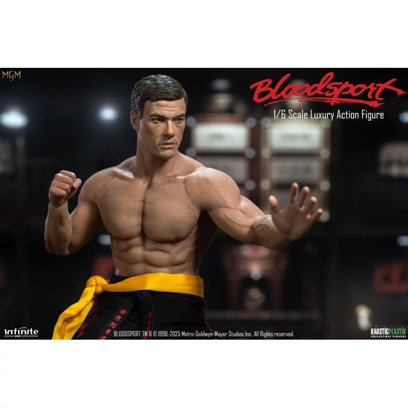 Bloodsport Frank Dux Jean-Claude Van Damme Standard Version Collectible Action Figure 1/6 30cm