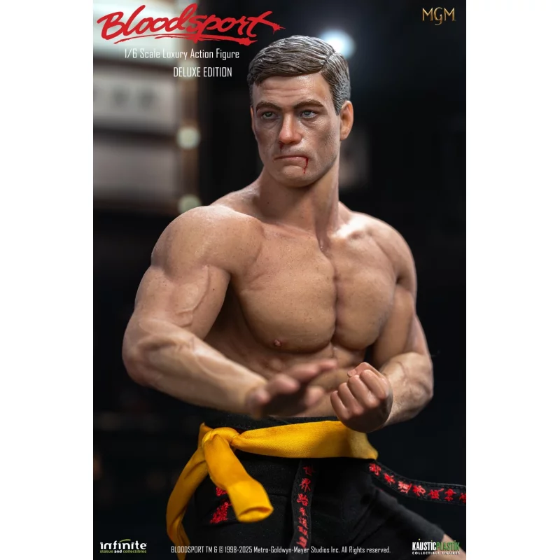 Bloodsport Frank Dux Jean-Claude Van Damme Deluxe Version Collectible Action Figurine 1/6 30cm