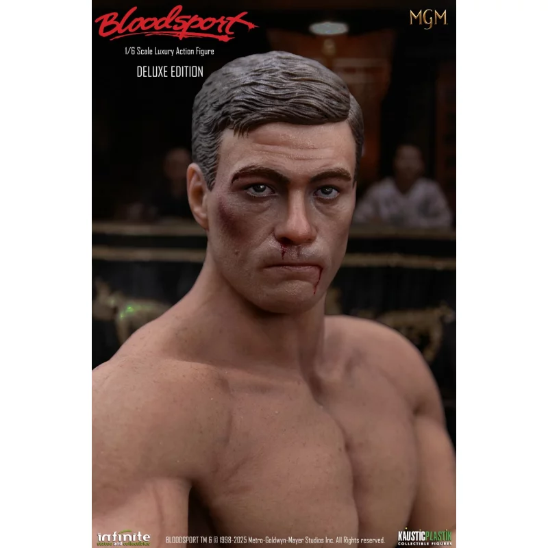 Bloodsport Frank Dux Jean-Claude Van Damme Deluxe Version Collectible Action Figurine 1/6 30cm