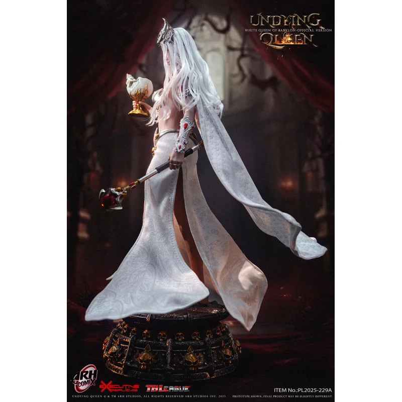 Undying Queen White Queen of Babylon Collectible Action Figure 1/6