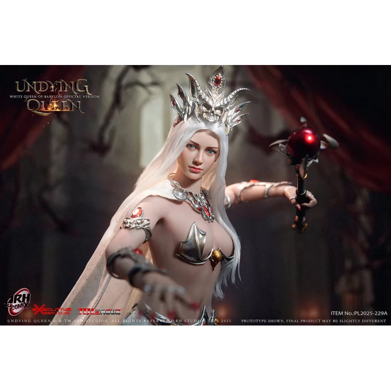 Undying Queen White Queen of Babylon Collectible Action Figure 1/6