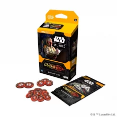 Star Wars: Unlimited JCC Jump to Lightspeed Spotlight Set de 2 Deck Display *Anglais*