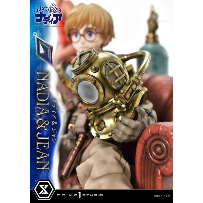 Nadia: The Secret of Blue Water Statue 1/6 Nadia &amp; Jean Bonus Ver. 35cm