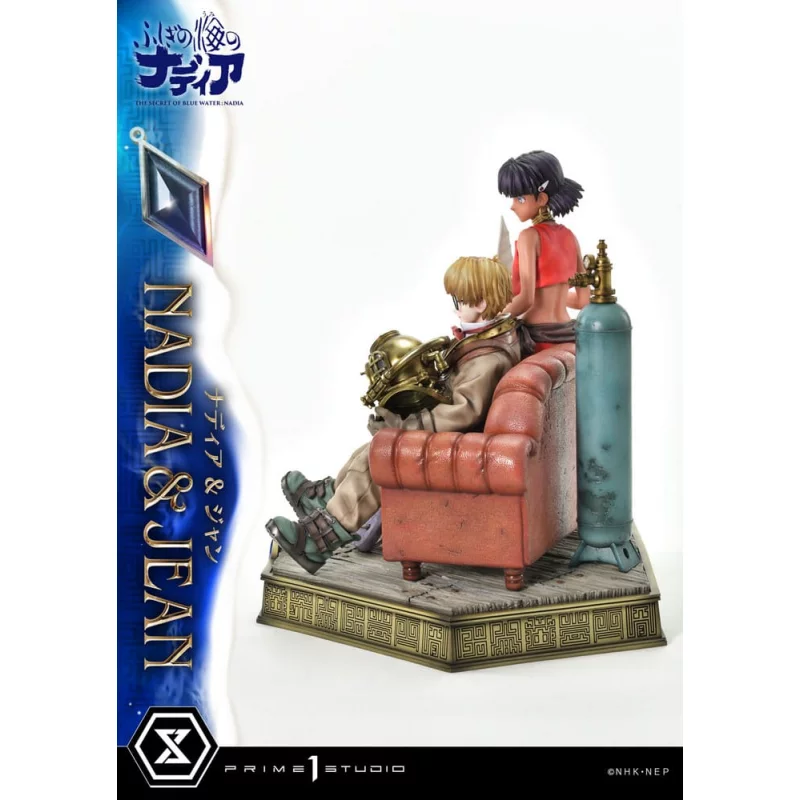 Nadia: The Secret of Blue Water Statue 1/6 Nadia &amp; Jean 35cm