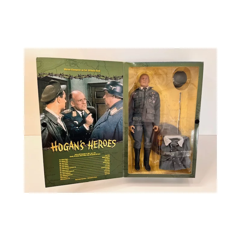 Hogan&#039;s Heroes Col. Wilhelm Klink Action Figures Sideshow Collectibles 1/6 (displayed)