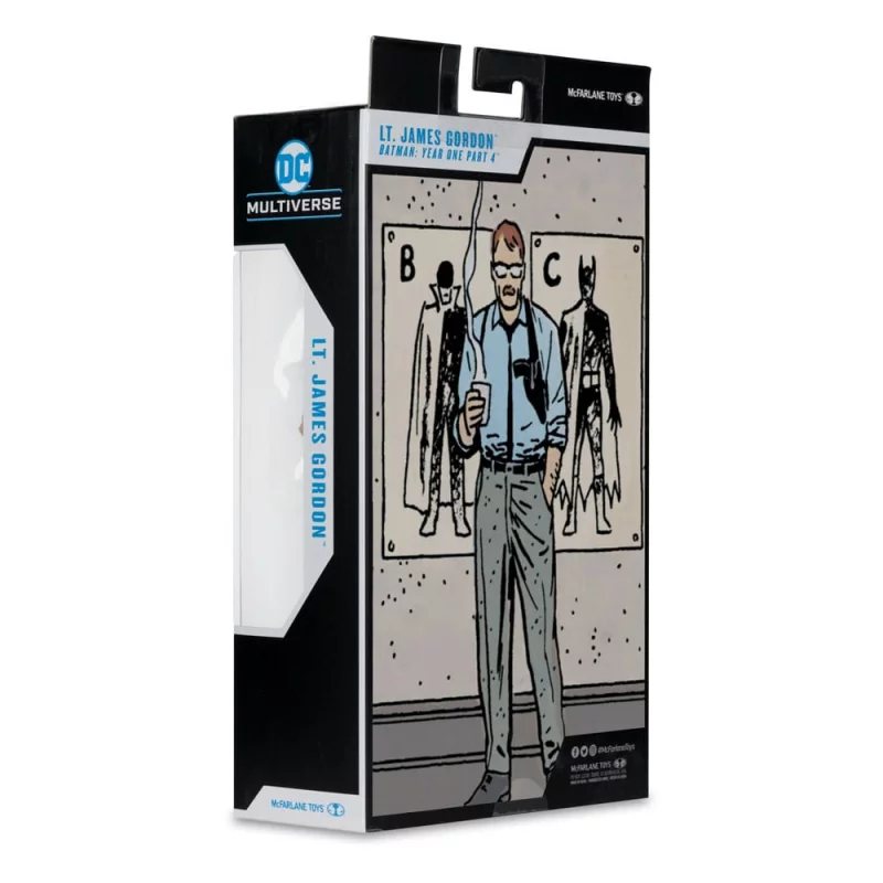 Batman Year One (Part 4) DC Multiverse Action Figure Lt. James Gordon (Gold Label) 18cm