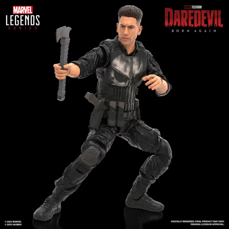 Marvel Legends Series Daredevil: Born Again Action Figure Punisher 15cm