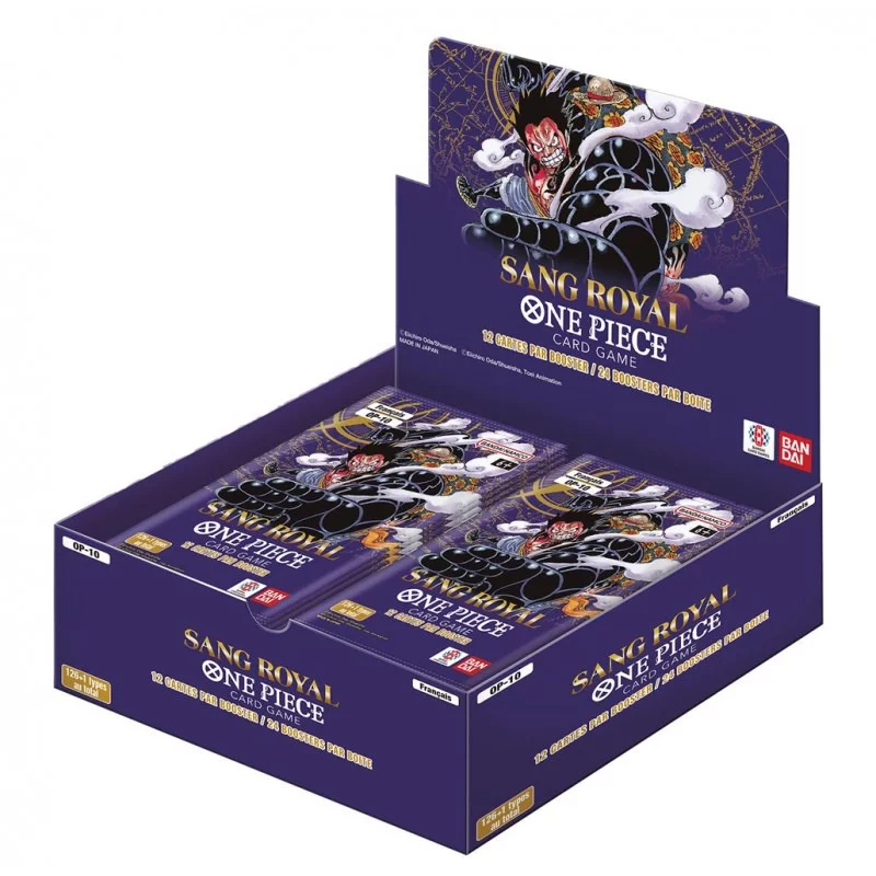 Bandai English Booster Display One Piece Card Game - Royal Blood OP10 English Booster Display (24 Packs) - Factory Sealed 2025 Bandai English Booster Display One Piece Card Game - Royal Blood OP10 English Booster Display (24 Packs) - Factory Sealed 2025