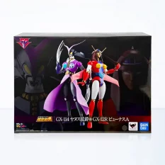 Great Mazinger Action Figures Diecast Soul of Chogokin GX-114 Janus & GX-12R Venus A Set 17cm