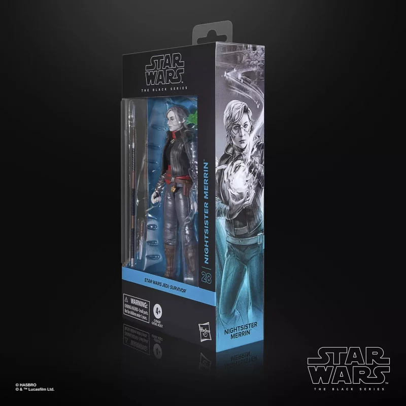Star Wars: Jedi Survivor The Black Series Action Figurine Sœur de la Nuit Merrin 15cm