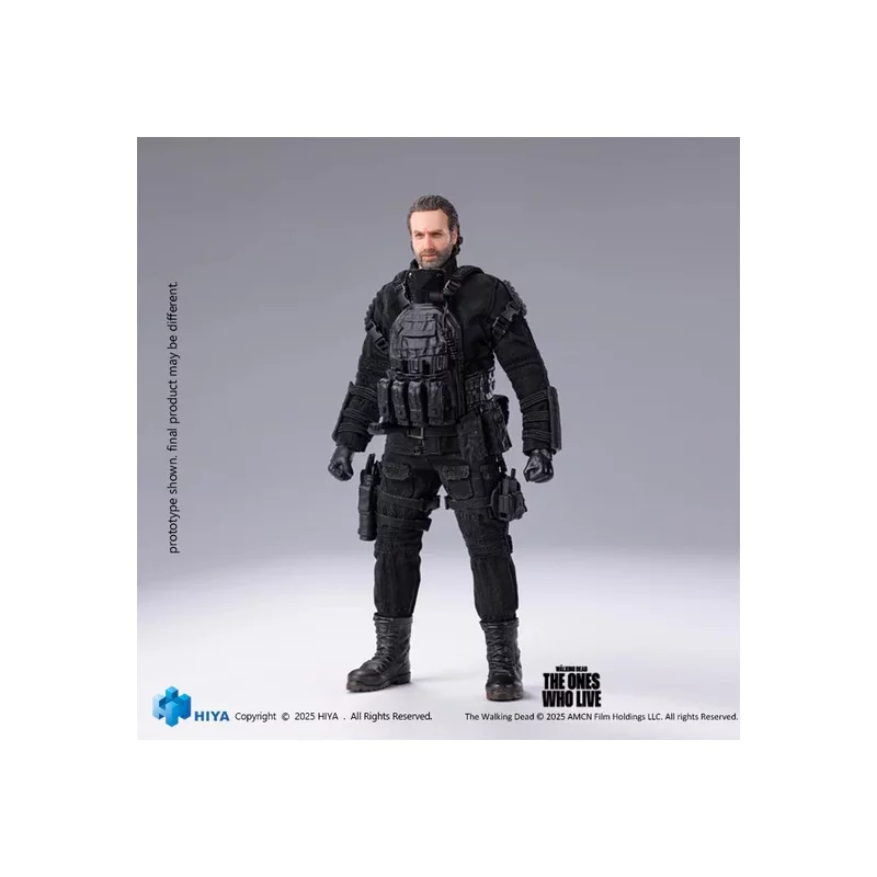 The Walking Dead The Ones Who Lived Rick Action Figure HIYA Exquisite Super 1/12