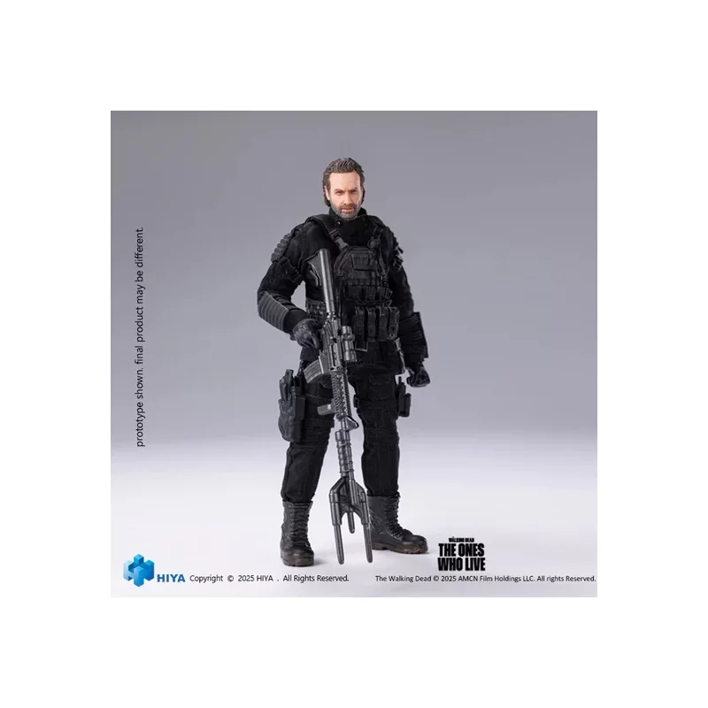The Walking Dead The Ones Who Lived Rick Action Figure HIYA Exquisite Super 1/12