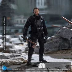 The Walking Dead The Ones Who Lived Rick Action Figure HIYA Exquisite Super 1/12