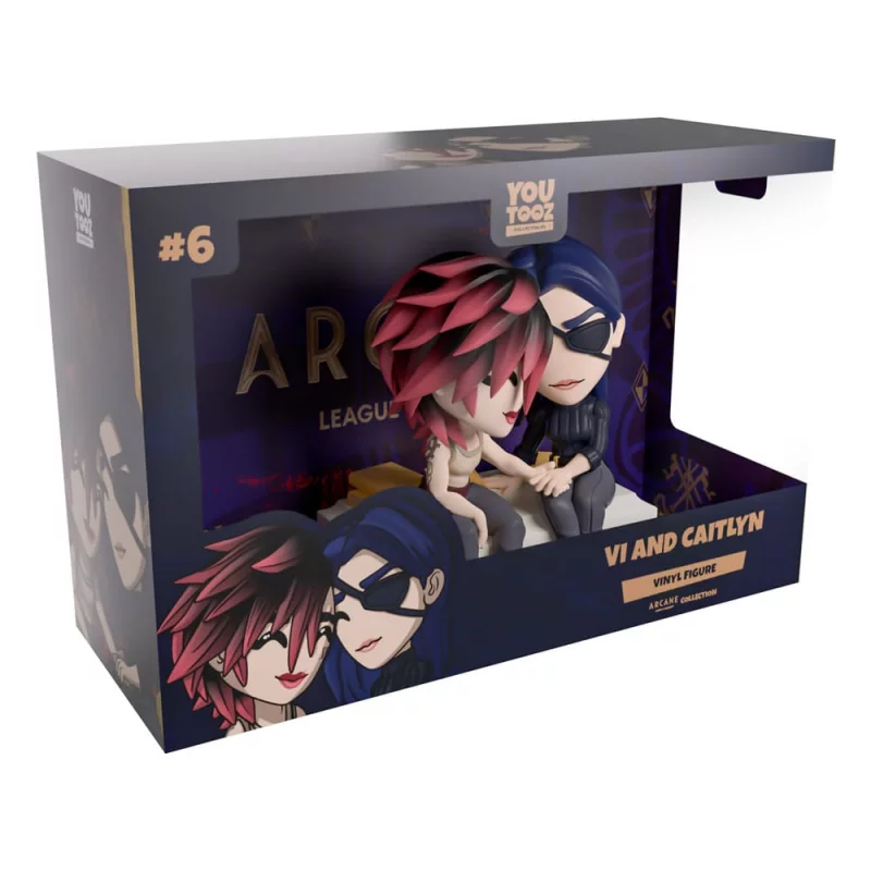 Arcane Pack de 2 Figurines Vi &amp; Caitlyn 11cm