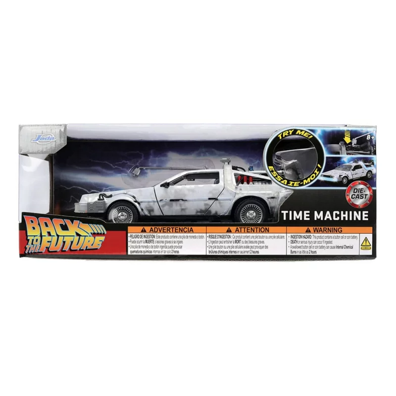 Back to the Future Delorean Time Machine Frost 1/24