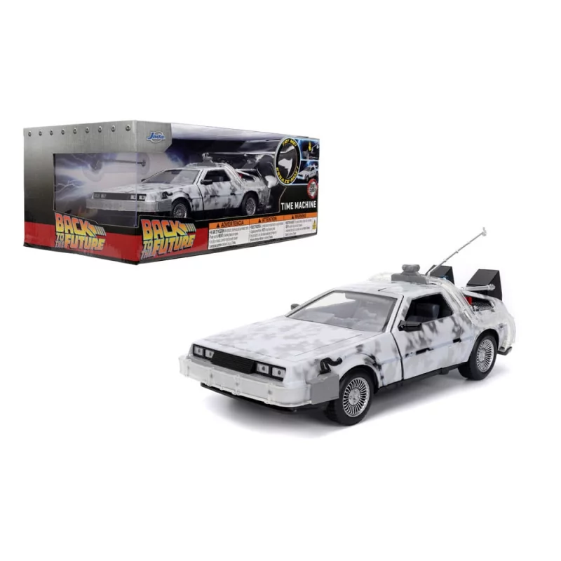 Back to the Future Delorean Time Machine Frost 1/24