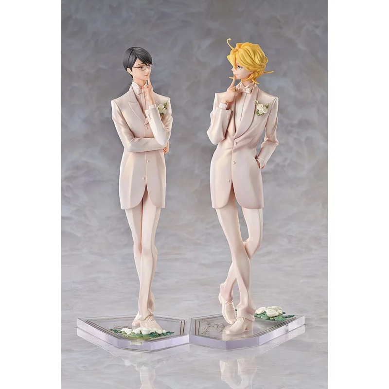 Doukyusei Pack of 2 Figures 1/7 Hikaru Kusakabe &amp; Licht Sajo: Wedding Ver. 24cm