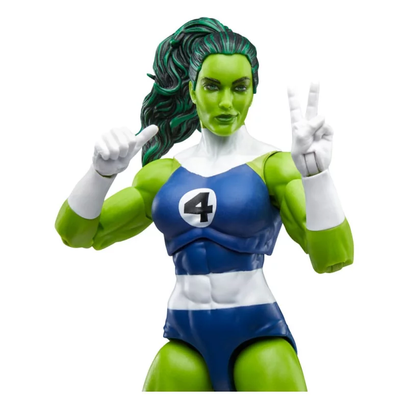Fantastic Four Marvel Legends Retro Action Figure She-Hulk 15cm