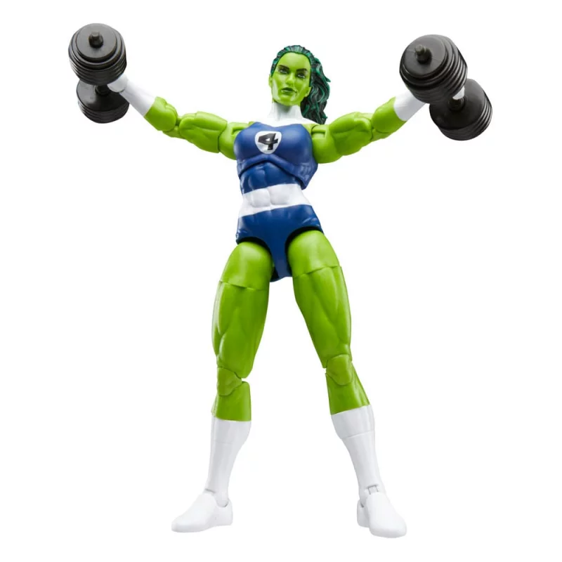Fantastic Four Marvel Legends Retro Action Figure She-Hulk 15cm