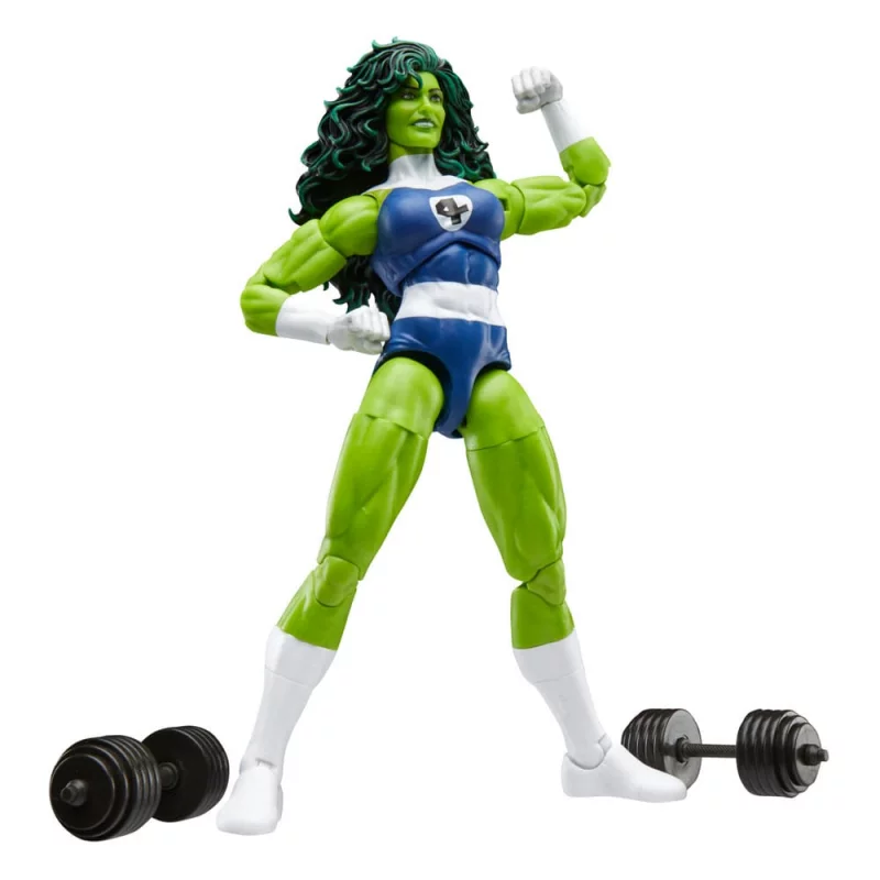 Fantastic Four Marvel Legends Retro Action Figure She-Hulk 15cm