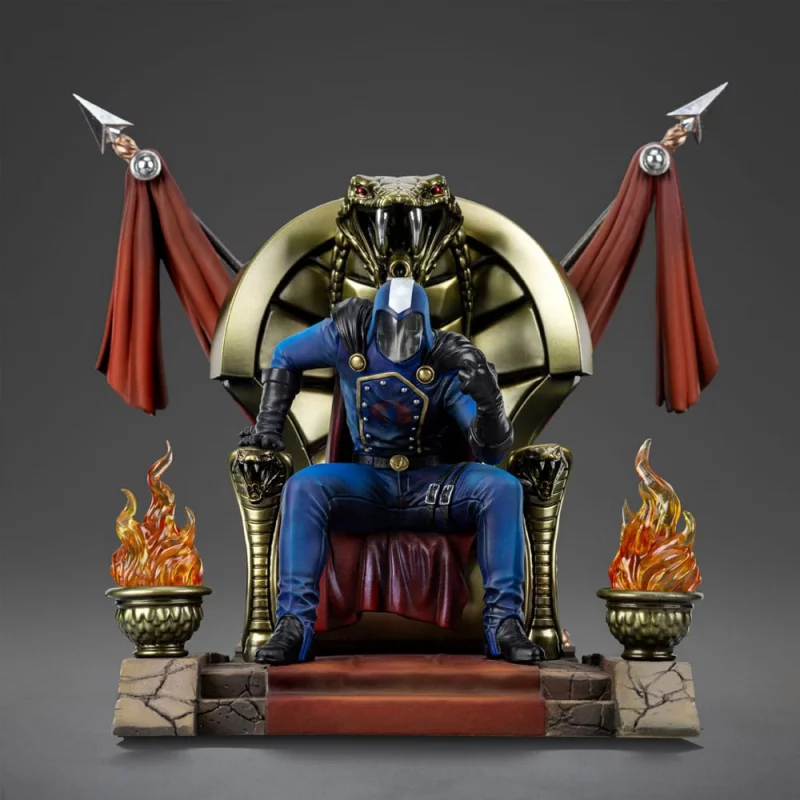 G.I Joe Statue 1/10 Art Scale Cobra Commander 25cm