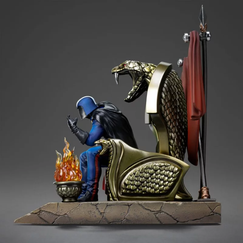 G.I Joe Statue 1/10 Art Scale Cobra Commander 25cm