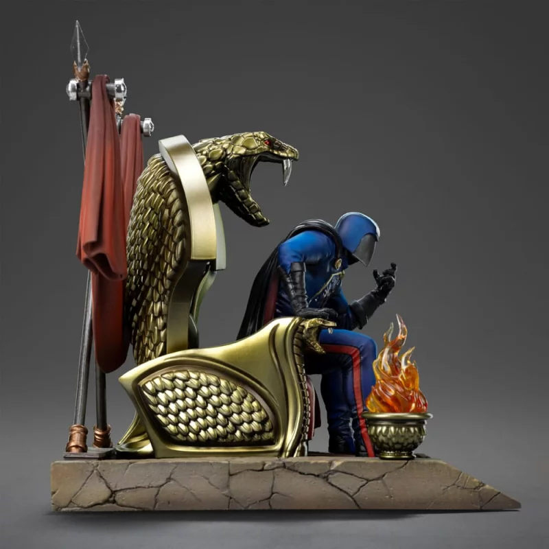 G.I Joe Statue 1/10 Art Scale Cobra Commander 25cm