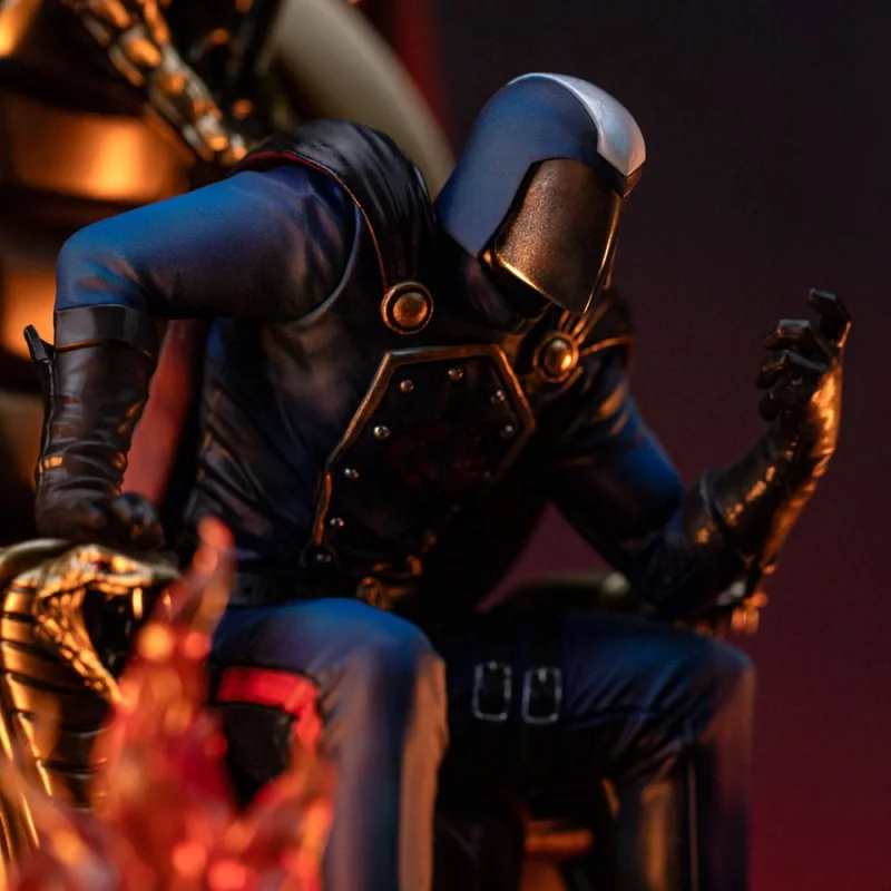 G.I Joe Statue 1/10 Art Scale Cobra Commander 25cm
