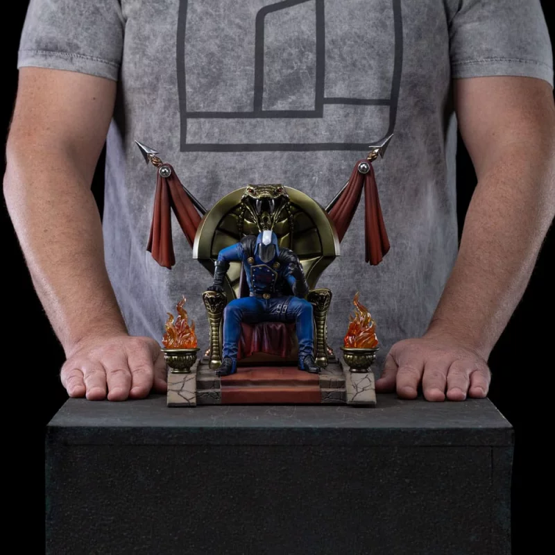 G.I Joe Statue 1/10 Art Scale Cobra Commander 25cm
