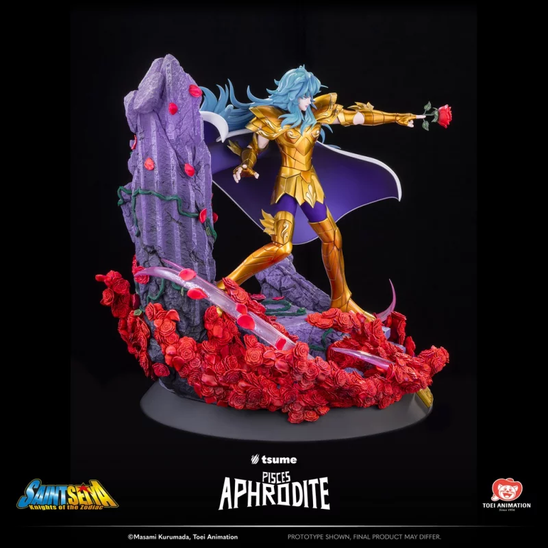 Saint Seiya Chevaliers du Zodiaque Statue 1/6 Aphrodite Chevalier d&#039;Or du Poisson HQS by Tsume 42cm