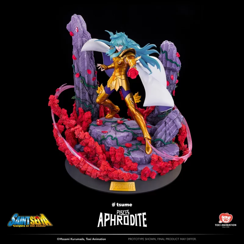 Saint Seiya Chevaliers du Zodiaque Statue 1/6 Aphrodite Chevalier d&#039;Or du Poisson HQS by Tsume 42cm