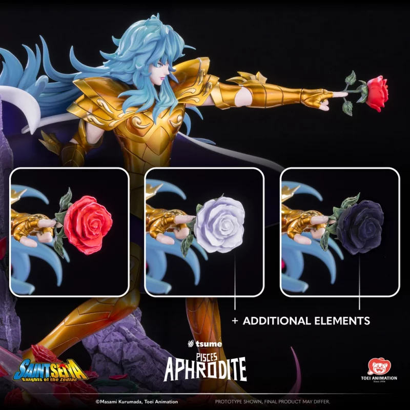 Saint Seiya Chevaliers du Zodiaque Statue 1/6 Aphrodite Chevalier d&#039;Or du Poisson HQS by Tsume 42cm