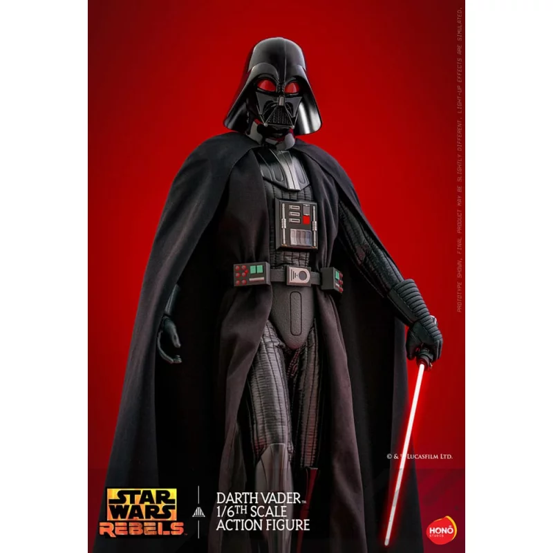 Hono Studio HS10 Star Wars: Rebels Collectible Action Figurine 1/6 Darth Vader 34cm