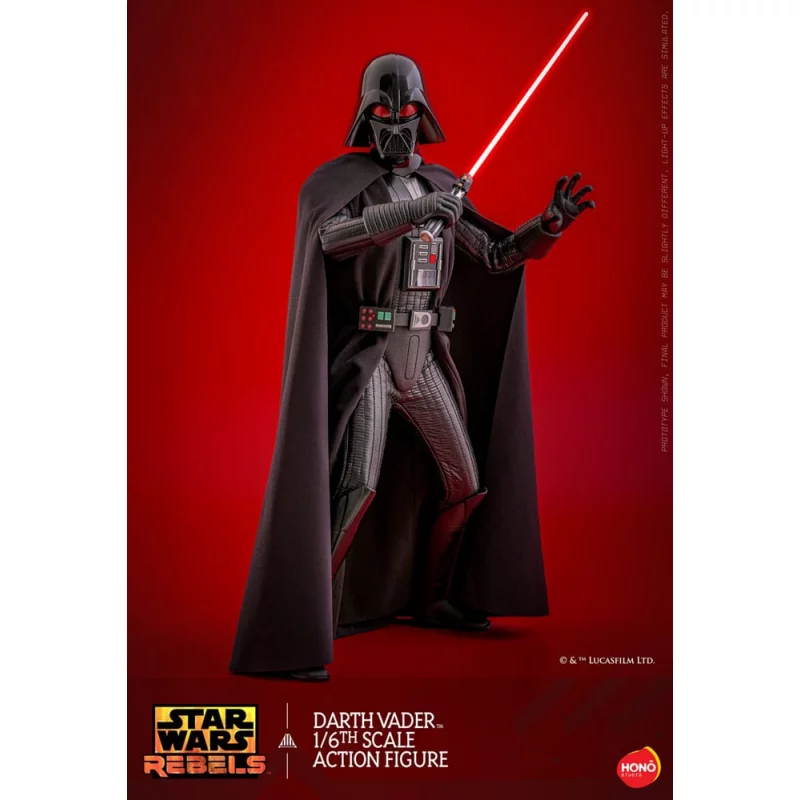 Hono Studio HS10 Star Wars: Rebels Collectible Action Figurine 1/6 Darth Vader 34cm