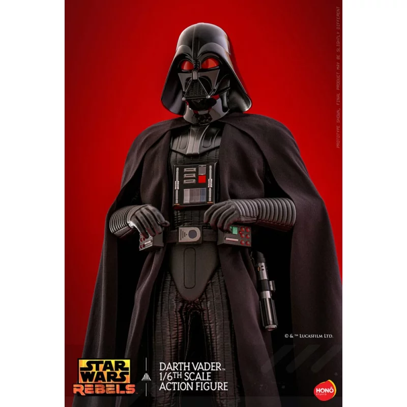 Hono Studio HS10 Star Wars: Rebels Collectible Action Figurine 1/6 Darth Vader 34cm