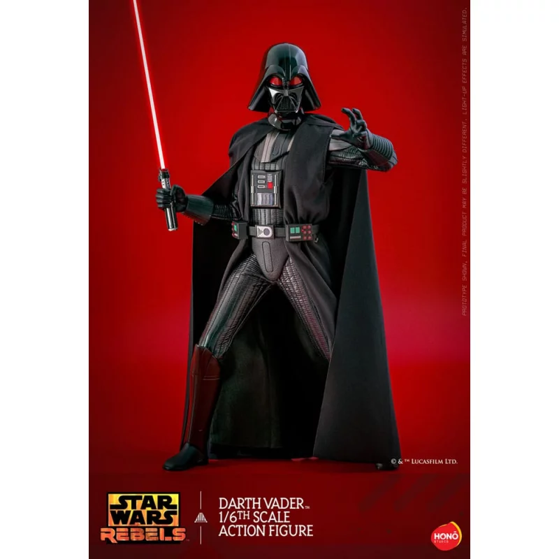 Hono Studio HS10 Star Wars: Rebels Collectible Action Figurine 1/6 Darth Vader 34cm