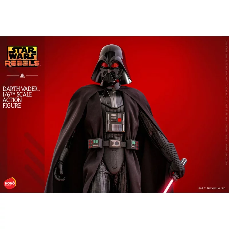 Hono Studio HS10 Star Wars: Rebels Collectible Action Figurine 1/6 Darth Vader 34cm
