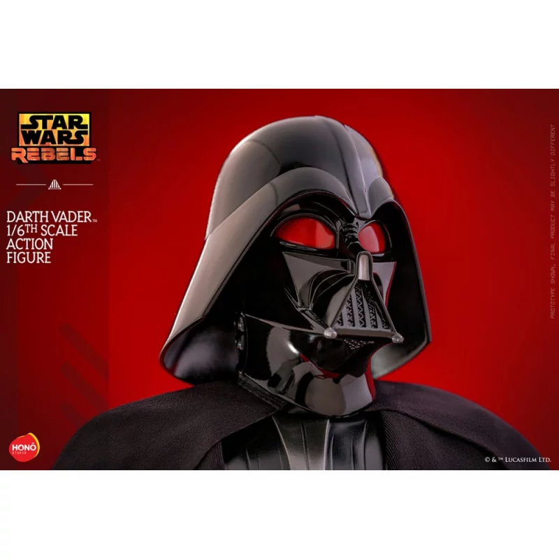 Hono Studio HS10 Star Wars: Rebels Collectible Action Figurine 1/6 Darth Vader 34cm