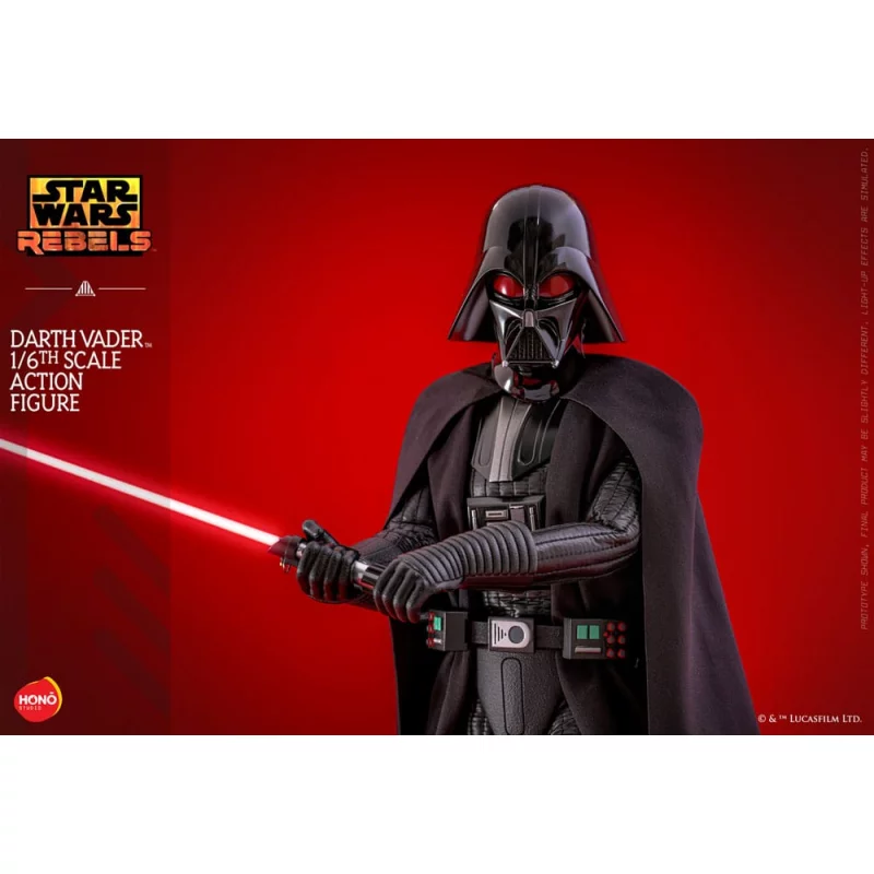 Hono Studio HS10 Star Wars: Rebels Collectible Action Figurine 1/6 Darth Vader 34cm