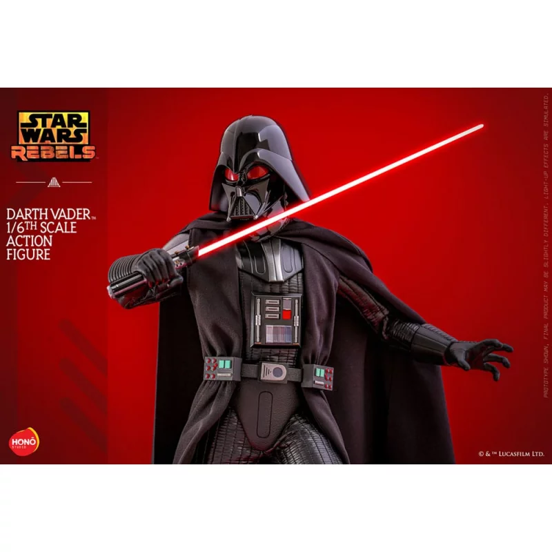 Hono Studio HS10 Star Wars: Rebels Collectible Action Figurine 1/6 Darth Vader 34cm