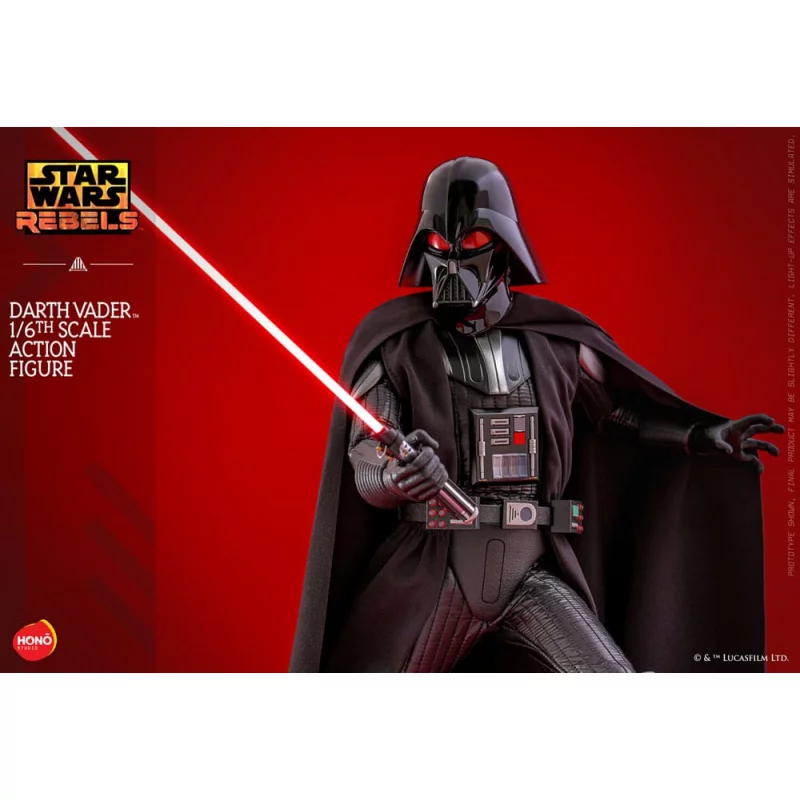 Hono Studio HS10 Star Wars: Rebels Collectible Action Figurine 1/6 Darth Vader 34cm