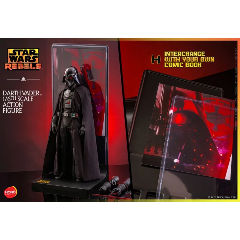 Hono Studio HS10 Star Wars: Rebels Collectible Action Figurine 1/6 Darth Vader 34cm