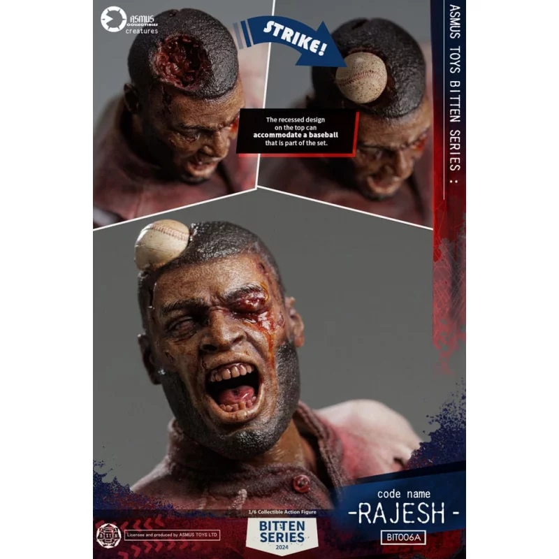 Bitten Rajesh Collectible Action Figurine 1/6 Asmus Toys 28cm