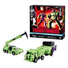 Transformers Generations Studio Series Constructicon Long Haul et Constructicon Hook 16cm