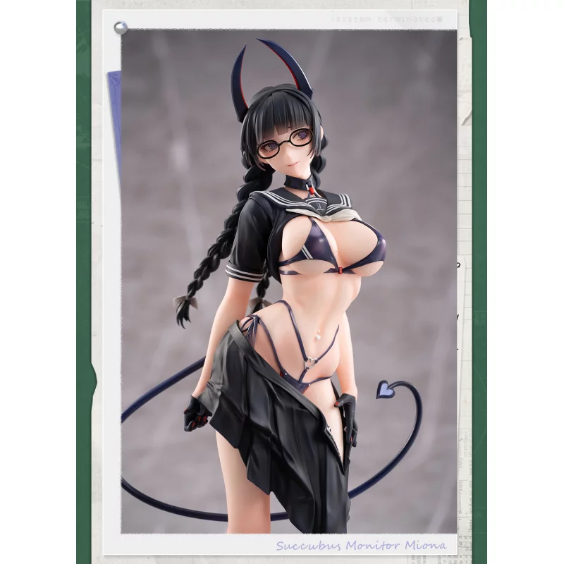 Original Character Succubus Class President Miona Illustration by Ban! 1/6