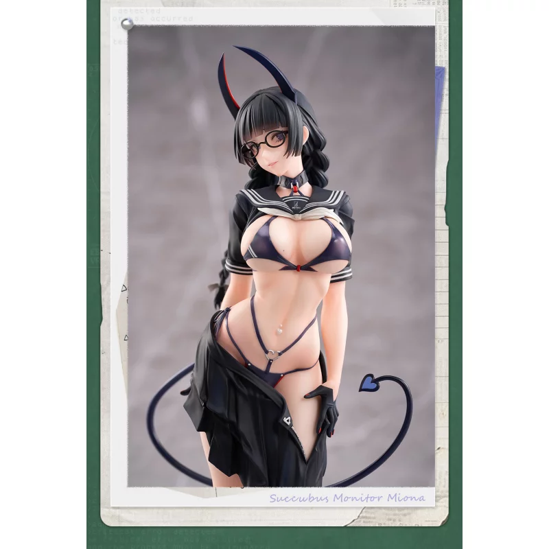Original Character Succubus Class President Miona Illustration by Ban! 1/6