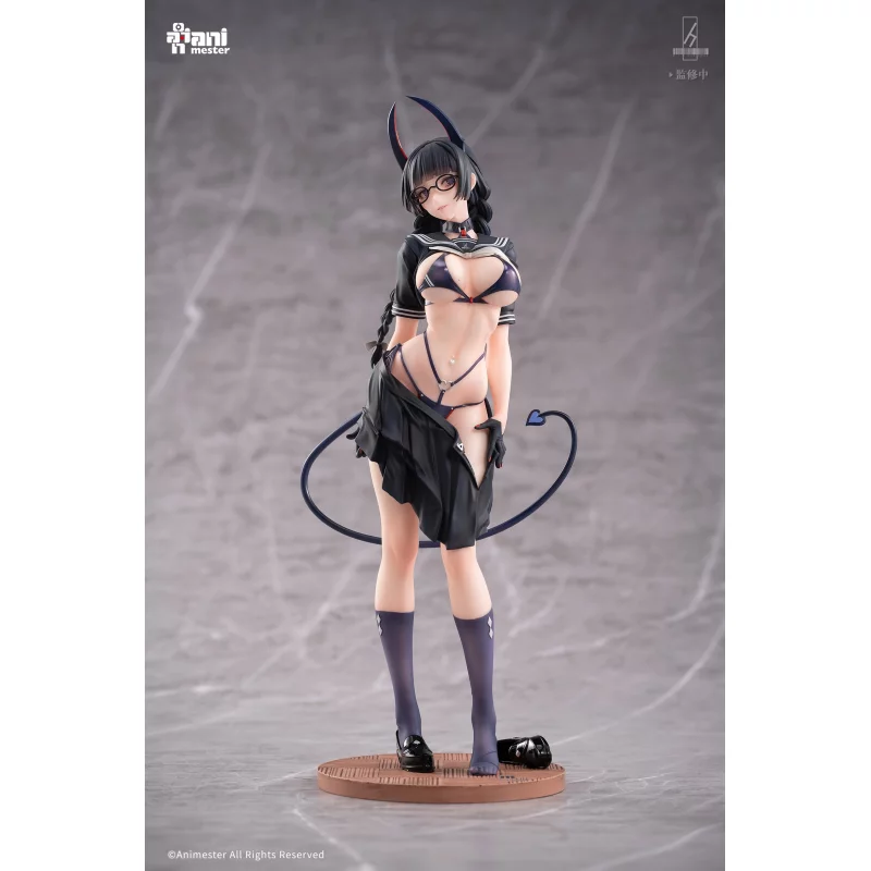 Original Character Succubus Class President Miona Illustration by Ban! 1/6